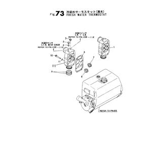 FIG 73. FRESH WATER THERMOSTAT