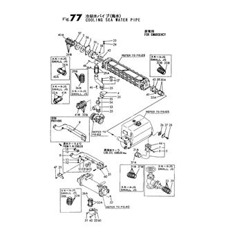 FIG 77. COOLING WATER PIPE