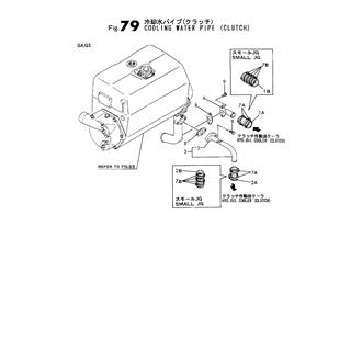 FIG 79. COOLING WATER PIPE(CLUTCH)