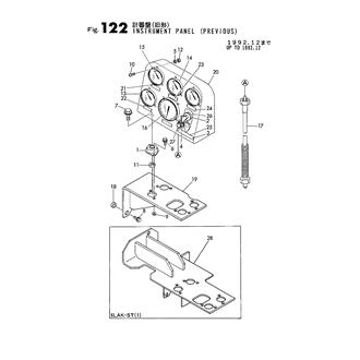 FIG 122. INSTRUMENT PANEL(PREVIOUS)