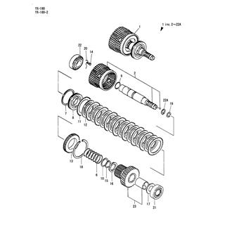 FIG 9. SUPPORT SHAFT(B)(YX-180)