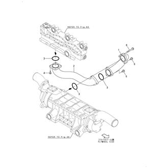 FIG 63. LUB.OIL PIPE(L.O.COOLER-STRAINER)(NEWS)