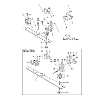 FIG 6. ENGINE BRACKET(6GH1-HT/6GH50)