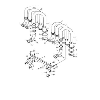 FIG 16. SUCTION MANIFOLD(6GHD50:UP TO E00184)