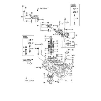 FIG 12. CYLINDER HEAD(6GH50/6GHD50/6GHD50A)