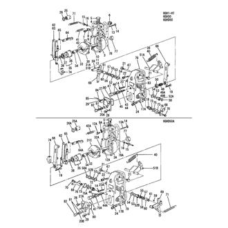 FIG 52. GOVERNOR COMPONENT PARTS