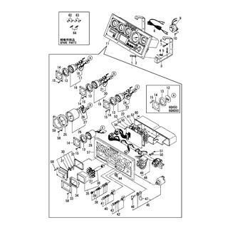 FIG 73. INSTRUMENT PANEL(UP TO 1993.7)