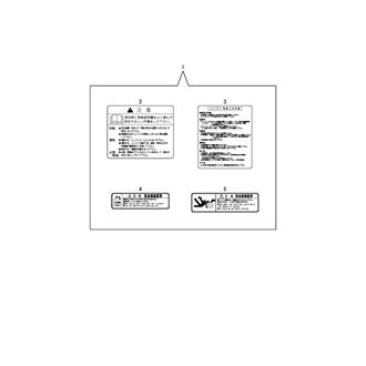 FIG 82. SAFETY LABEL(PACKAGED PARTS)