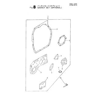 FIG 8. GASKET SET(OPTIONAL)