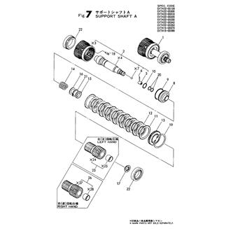 FIG 7. SUPPORT SHAFT(A)