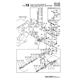 FIG 15. TROLLING DEVICE(A-2 TYPE)