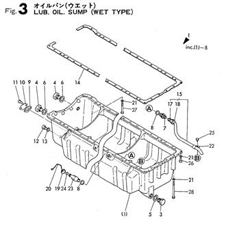 FIG 3. LUB. OIL SUMP(WET TYPE)