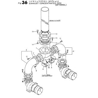 FIG 36. EXHAUST CONCETRATED PIPE(OPTIOAL)