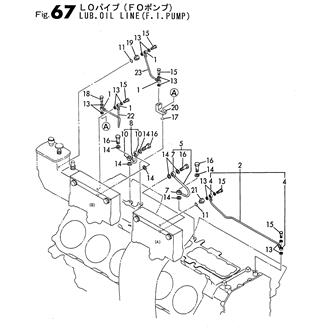 FIG 67. LUB. OIL LINE(FUEL INJECTION PUMP)