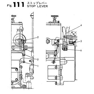 FIG 111. STOP LEVER