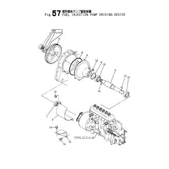 FIG 57. FUEL INJECTION PUMP DRIVING DEVICE