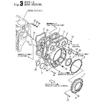 FIG 3. GEAR HOUSING