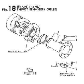 FIG 18. EXHAUST BEND(STERN OUTLET)