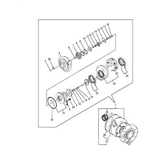 FIG 22. T/C COMPONENT PART(TD10L/NEW)