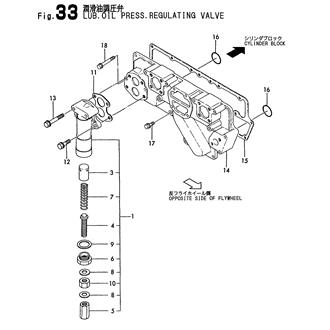 FIG 33. LUB. OIL PRESS.REGULATING VALVE