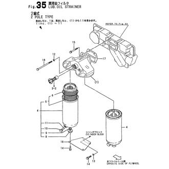 FIG 35. LUB. OIL STRAINER