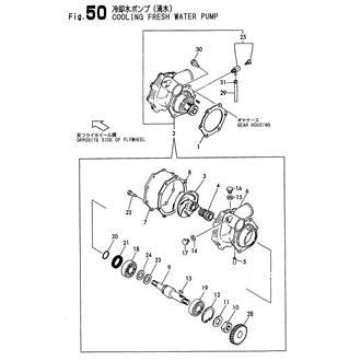 FIG 50. COOLING FRESH WATER PUMP