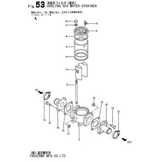 FIG 53. COOLING SEA WATER STRAINER
