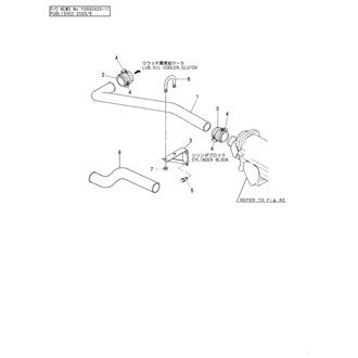 FIG 69. COOLING SEA WATER PIPE(LUB. OIL COOLER-CLUTCH COOLER)