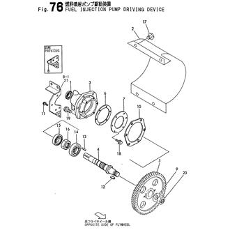 FIG 76. FUEL INJECTION PUMP DRIVING DEVICE