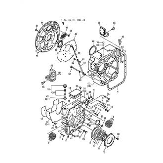 FIG 2. CLUTCH HOUSING(YX-120-2)