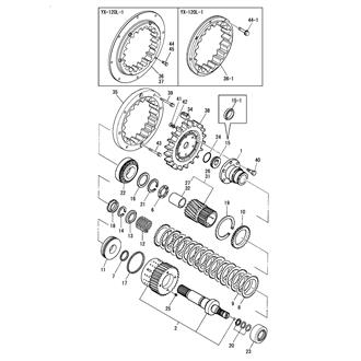 FIG 4. INPUT SHAFT & FLEXIBLE COUPLING(YX-120L/YX-120L-1)