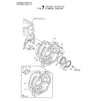 FIG 7. FLYWHEEL HOUSING