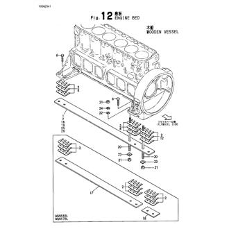 FIG 12. ENGINE BED