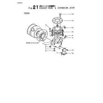 FIG 21. EXHAUST BEND & EXPANSION JOINT