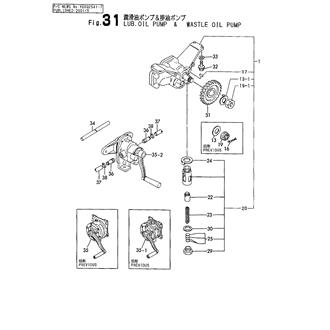 FIG 31. LUB.OIL PUMP & WASTLE OIL PUMP