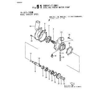 FIG 51. COOLING FRESH WATER PUMP