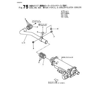 FIG 75. COOLING SEA WATER PIPE(L.O.COO