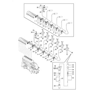 FIG 86. FUEL INJECTION PIPE(TO 1992.10)