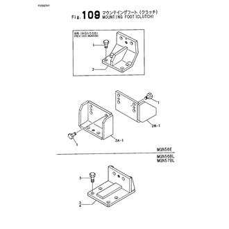 FIG 109. MOUNTING FOOT(CLUTCH)