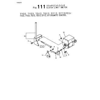 FIG 111. CLUTCH LIMIT SWITCH