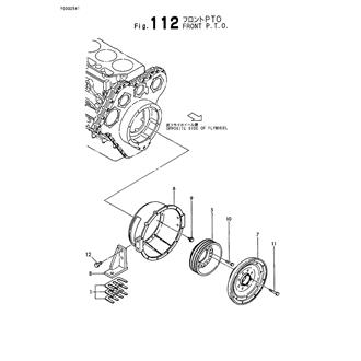 FIG 112. FRONT P.T.O.