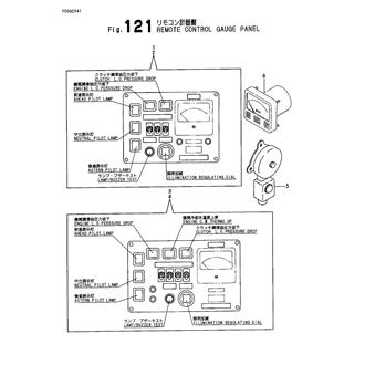 FIG 121. REMOTE CONTROL GAUGE PANEL