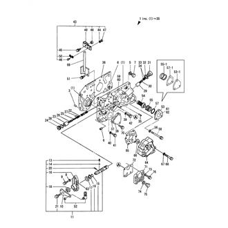 FIG 2. CASE PLATE & HYD.OIL PUMP