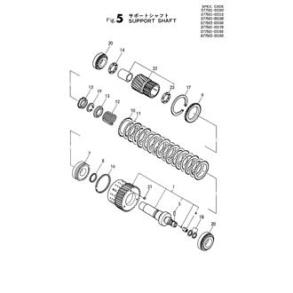 FIG 5. SUPPORT SHAFT