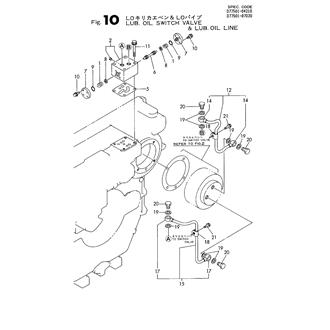 FIG 10. L.O. SWITCH VALVE & L.O. LINE