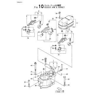 FIG 10. ROCKER ARM & BONNET