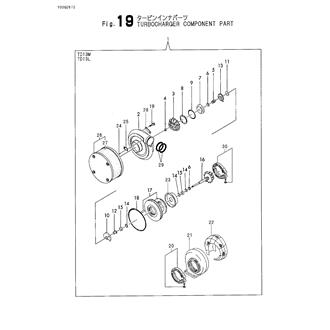 FIG 19. TURBOCHARGER COMPONENT PART