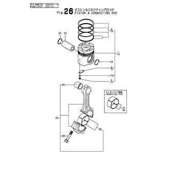 FIG 26. PISTON & CONNECTING ROD