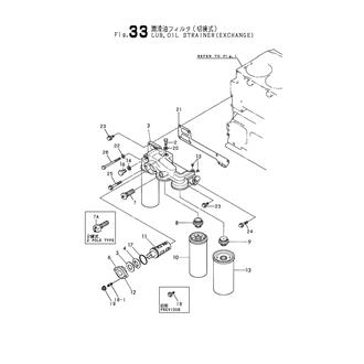 FIG 33. LUB.OIL STRAINER(EXCHANGE)