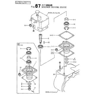 FIG 67. GOVERNOR DRIVING DEVICE